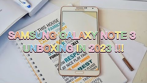 Đánh giá samsung galaxy note 3 n900 2023 năm 2024