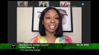 April 20, 2022 - Council Public Hearing - FY23 Operating Budget (7:00pm)