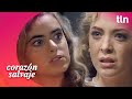 Azucena le hace creer a Mónica que espera un hijo de Juan | Corazón Salvaje Capítulo 56| tln