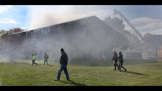 East Windsor apartment fire causes $1.5 million in damage displaces 100 residents