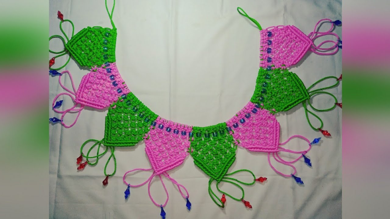 Macrame toran✨ New design of macrame toran #2022