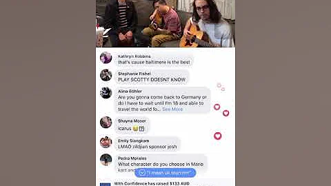 WITH CONFIDENCE WATERFALL ACOUSTIC FB LIVE 03/10/19 4/15