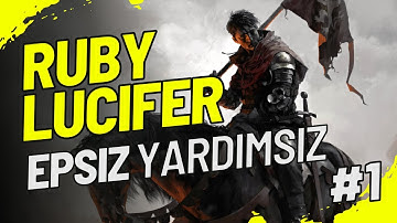 METİN2 TR RUBY LUCİFER SIFIRDAN EPSİZ YARDIMSIZ BAŞLANGIÇ // RUBY LUCİFER SERİSİ 1. BÖLÜM
