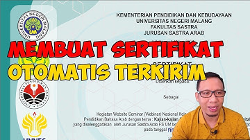 Cara Membuat Sertifikat Online Otomatis Terkirim Ke Email Setelah Isi Google Formulir