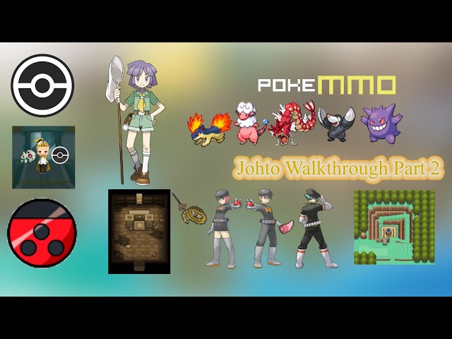 SHINY* PokeMMO Johto Walkthrough Part 6 (8/20/2023) 