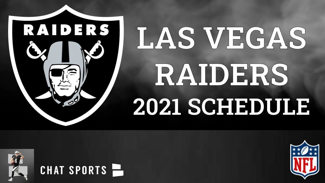 raiders schedule this season