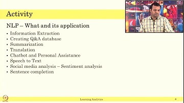 Week 10-Lecture 54 : Text Analytics