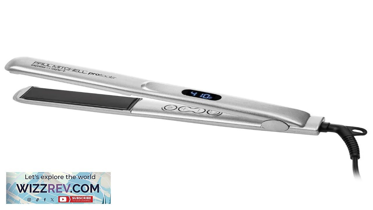 Paul Mitchell Pro Tools Express Ion Style+ 1" Ceramic Flat Iron Adjustable Review