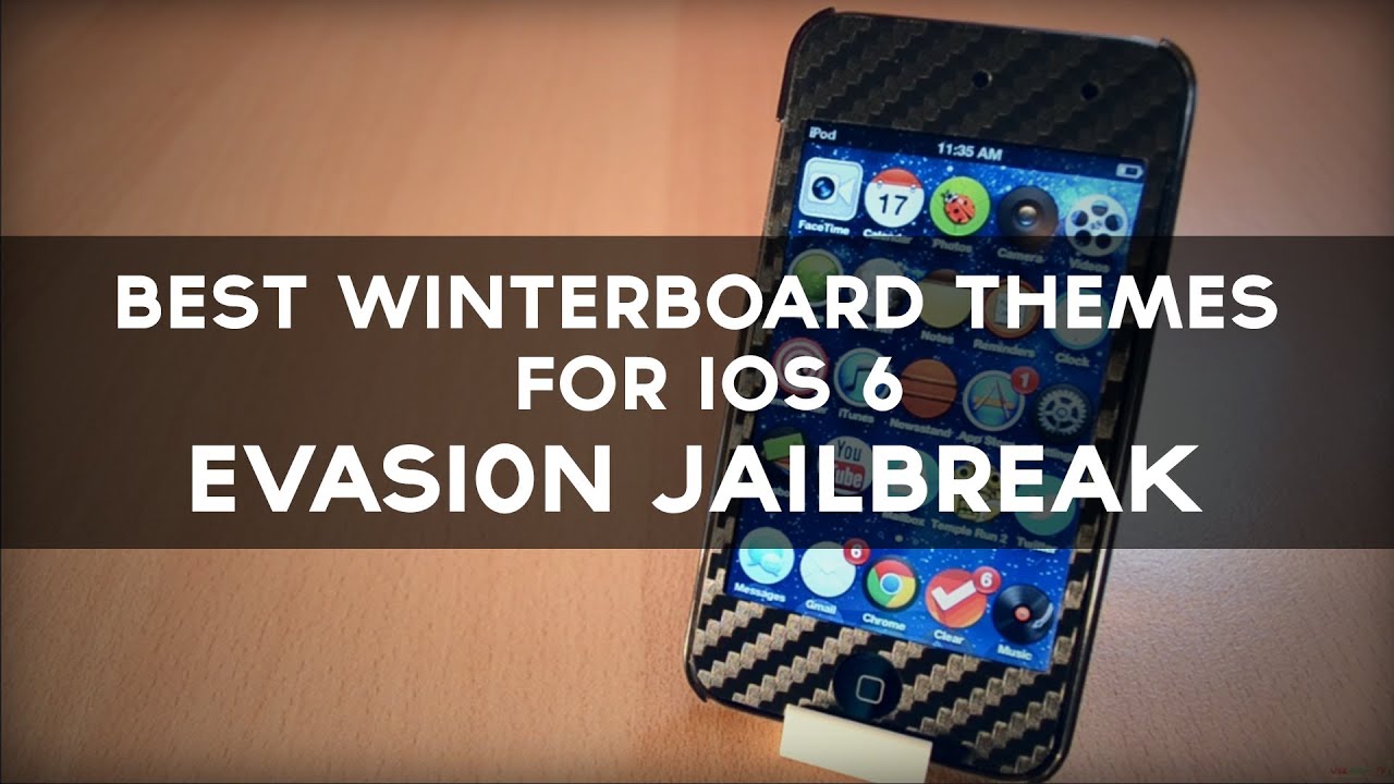 BEST Winterboard Themes for iOS 6 Evasi0n Jailbreak