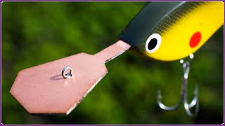 How to make a Long Lip Crank baits. (Templates for three types of lure lips).