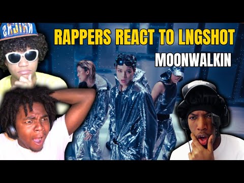RAPPERS REACT TO LNGSHOT Moonwalkin Official Music Video THEY SING TOO 
