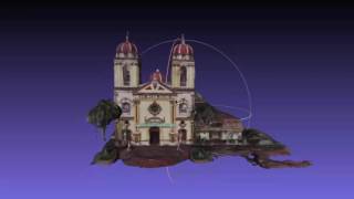 Reconstruccion 3D Iglesia de El Tambo Nariño