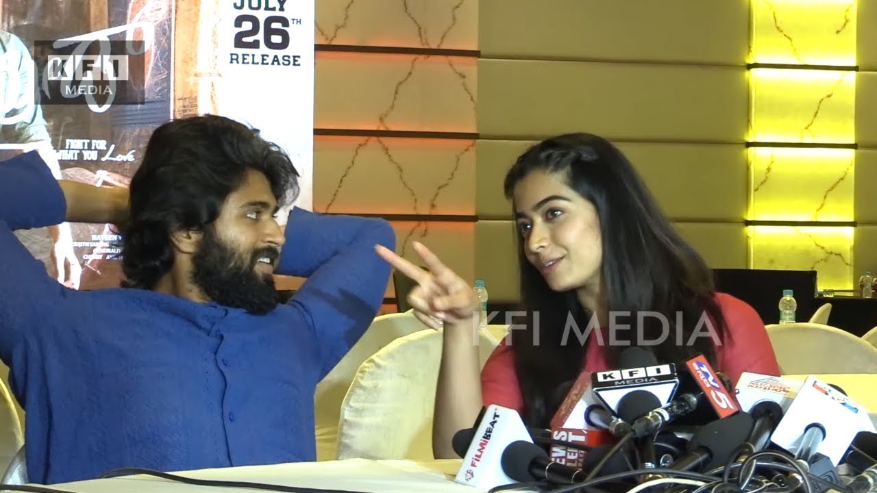 Vijay Devarakonda about next combination movie with Rashmika Mandanna | Dear Comrade Press Meet