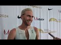 Ollie Hoare talks Bowerman Mile, Ingebrigtsen and Kerr after 3:34.73 win in LA