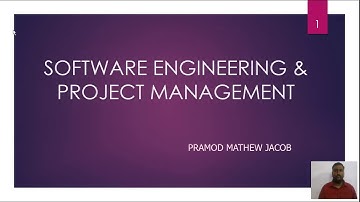 Software Engineering & Project Management - Software Maintenance Part 2 by Pramod Mathew Jacob