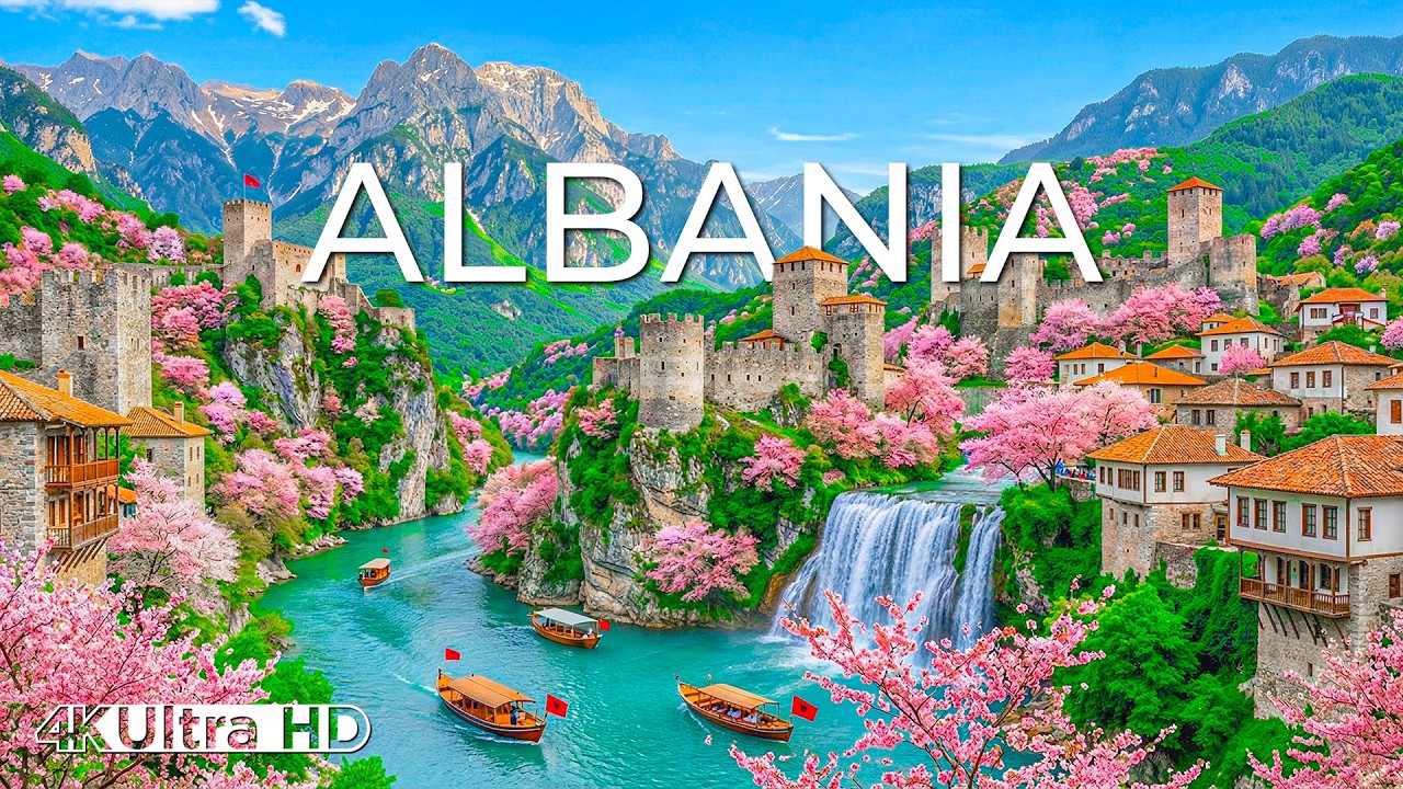 🌸🇦🇱 Spring in Albania 4K 🇦🇱🌸 | Albanian Riviera, Blooming Valleys & Timeless Balkan Serenity