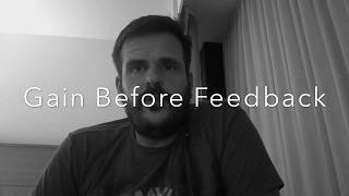 Microphone Tutorials   Chapter Eight   Gain Before Feedback