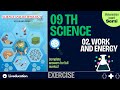 class 9 science chapter 2 exercise | work and energy class 9 exercise | question answer | solution
