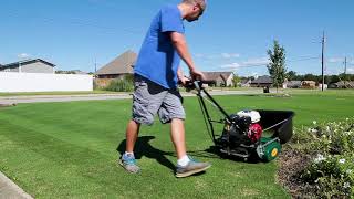 California Trimmer 20' Classic Reel Mower Review