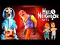 ЛОКИ БОБО играет в Привет сосед 1 акт ► Hello neighbor Act 1