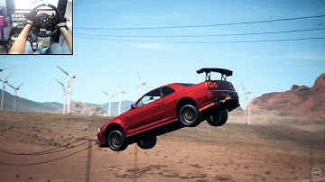 Proper Way to Drive Nissan Skyline Need for Speed Payback Thrustmaster TMX Gameplay
