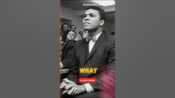Muhammad Ali: The Day He Refused to Fight for a Country That Didn't Fight for Him