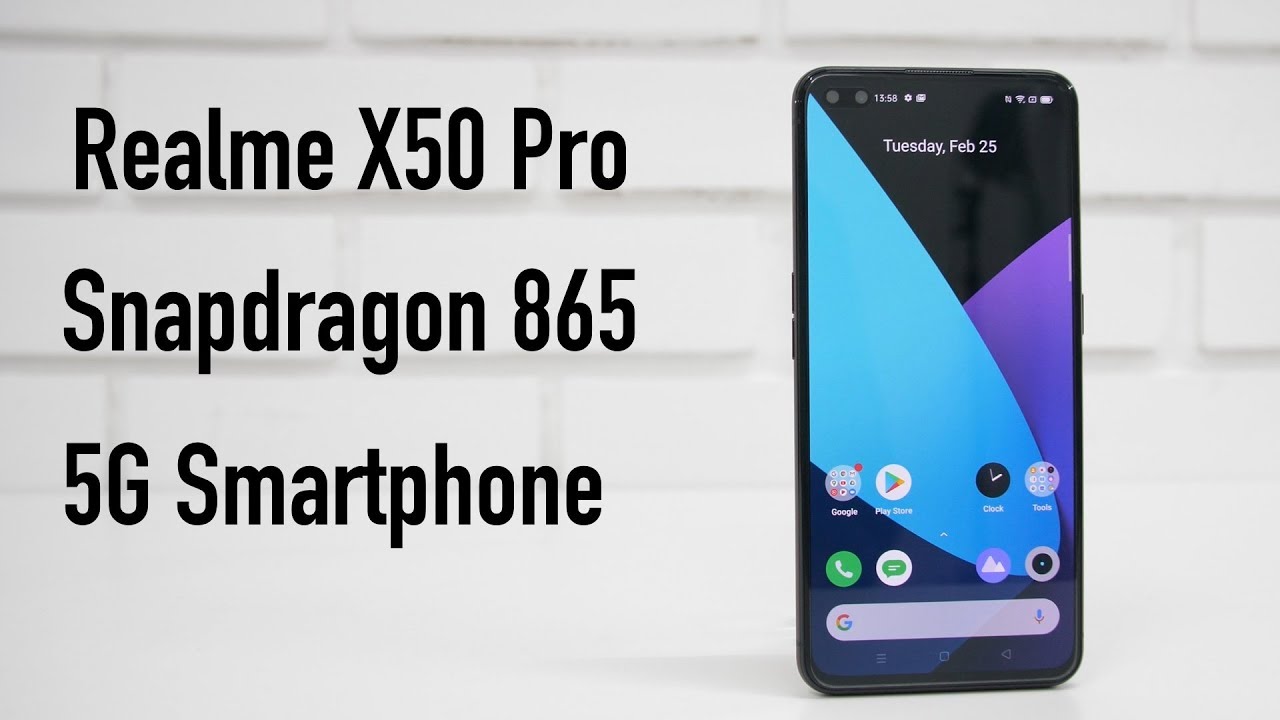 Realme X50 Pro Snapdragon 865 5G Smartphone Hands On Overview