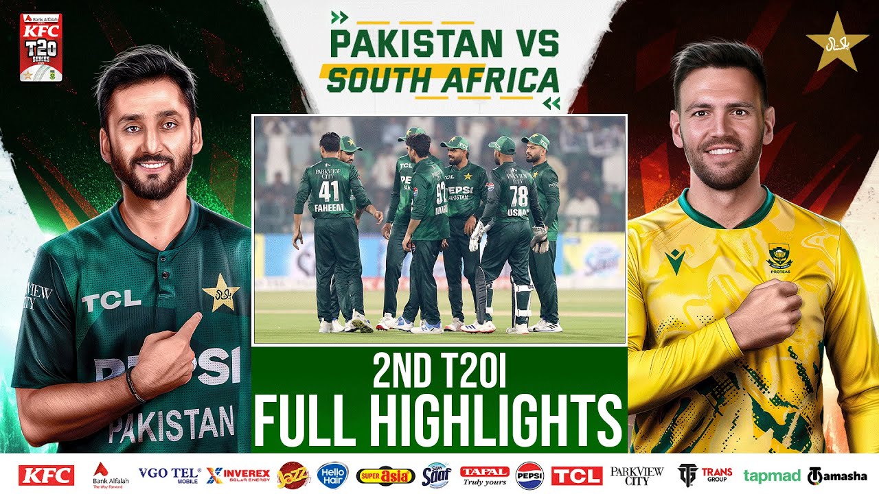 Full Highlights | Pakistan vs South Africa T20I Series | 2nd T20I | PCB | M2R1U