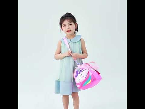 Дитяча сумка через плече, нова модель, мультяшна модна спортивна сумка для школярів молодших, видео 1