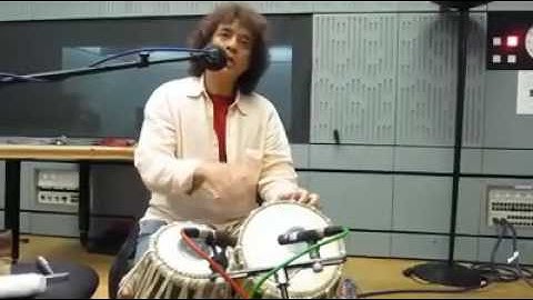 How to tune the tabla: Zakir hussain