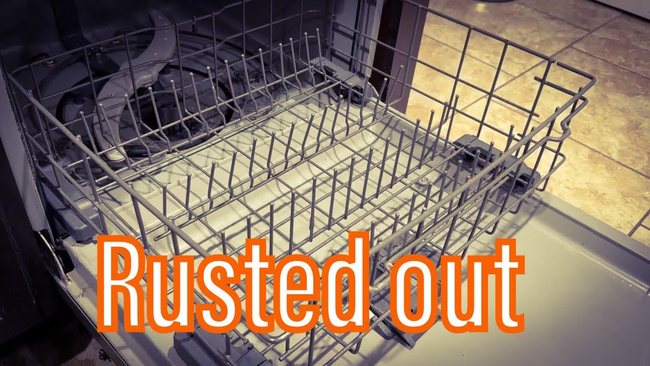 A rusted rack DIDN’T total my GE Dishwasher?!? Lower Rack Replacement ...