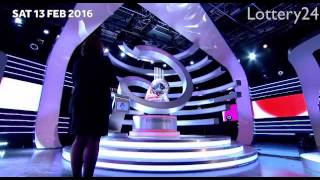 2016 02 13 UK lotto Numbers and draw results