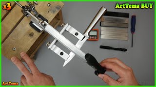The perfect knife sharpener for the beginner ► Ruixin Pro RX009 ❓ Sharpening a kitchen knife.