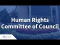 Human Rights Committee of Council - 2022 09 20