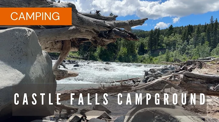 Camping at CASTLE FALLS Campground | Castle Provincial Park | Alberta Canada