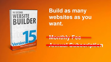 90 Second Website Builder 15