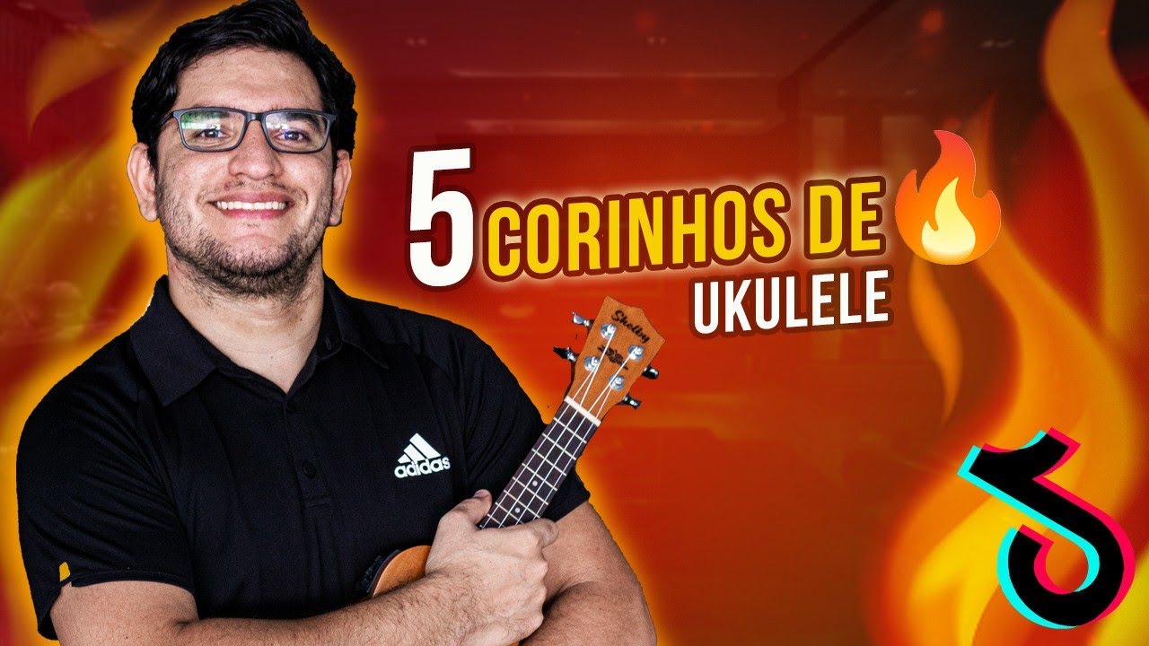 5 Corinhos de fogo🔥 FÁCEIS pra Tocar no Ukulele | Iniciante