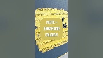 Wait…You Won’t Believe this Embossing Folder Hack!