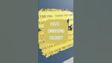 Wait…You Won’t Believe this Embossing Folder Hack!