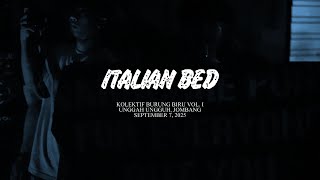 Download Lagu [TAPE.ON] STAGE Eps. 1 : ITALIAN BED at KOLEKTIF BURUNG BIRU MP3
