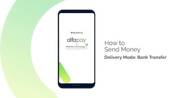 How to Send Money to an International Bank Account | AlfaPay App Tutorial