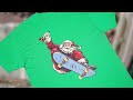 Skateboarding Santa T-Shirt Made with Supacolor