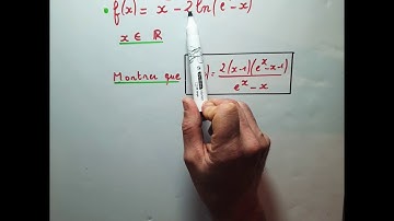 Maths vidéo : Calculer la dérivée d