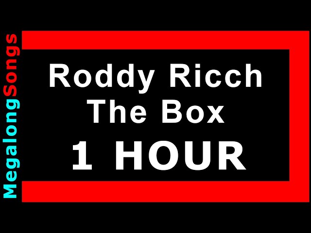 Roddy Ricch - The Box 🔴 [1 HOUR LOOP] ✔️ class=