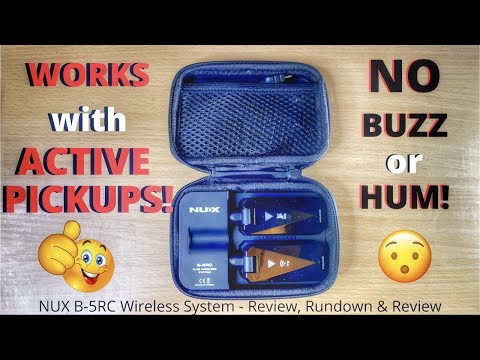 Nux B-5RC Wireless Guitar/Bass System - Review, Rundown, and Demo