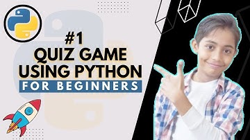 #1 Create a QUIZ GAME with Python