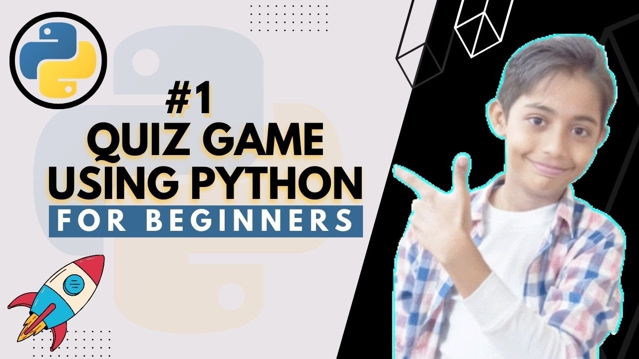 #1 Create a QUIZ GAME with Python - YouTube