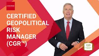 Information Certified Geopolitical Risk Manager (CGR™) Update