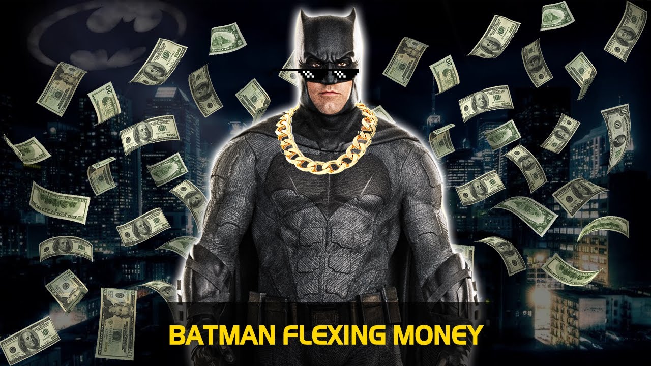 BATMAN FLEXING MONEY | meXINE - YouTube