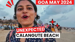 Goa Calangute Beach May 2024 | Goa Video